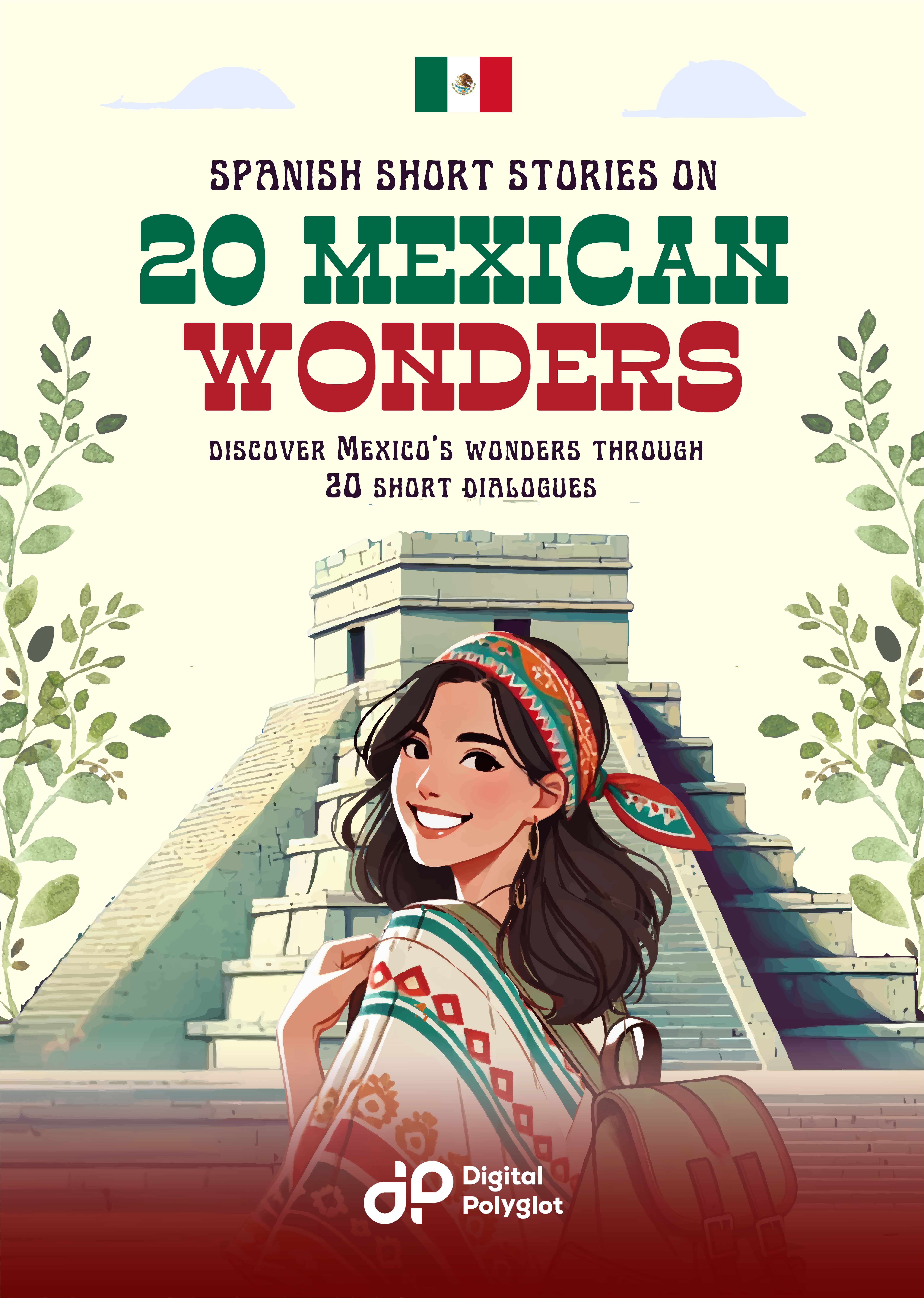 Cover of Spanish Short Stories on 20 Mexican Wonders