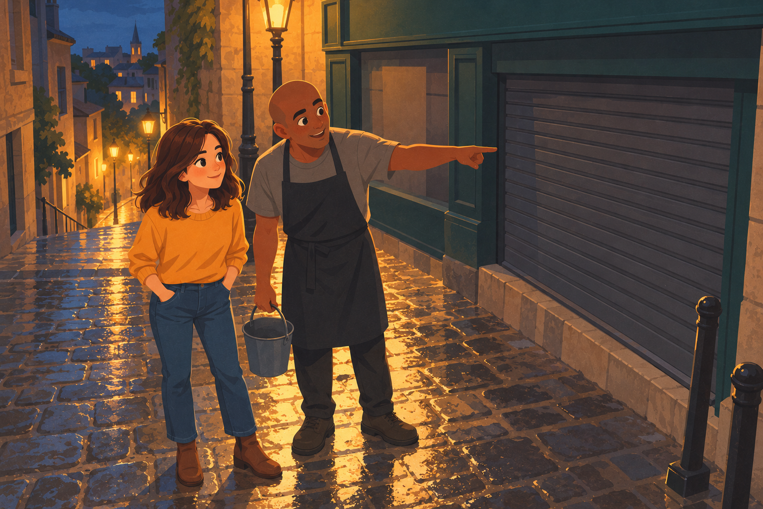 La boulangerie était fermée