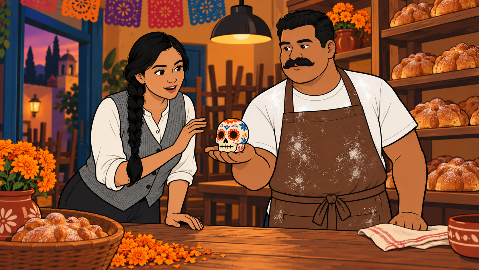 Una calavera con mi nombre